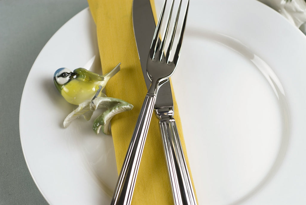 Fortessa Metropolitan 18/10 Stainless Steel Flatware Table Fork, Set of 12