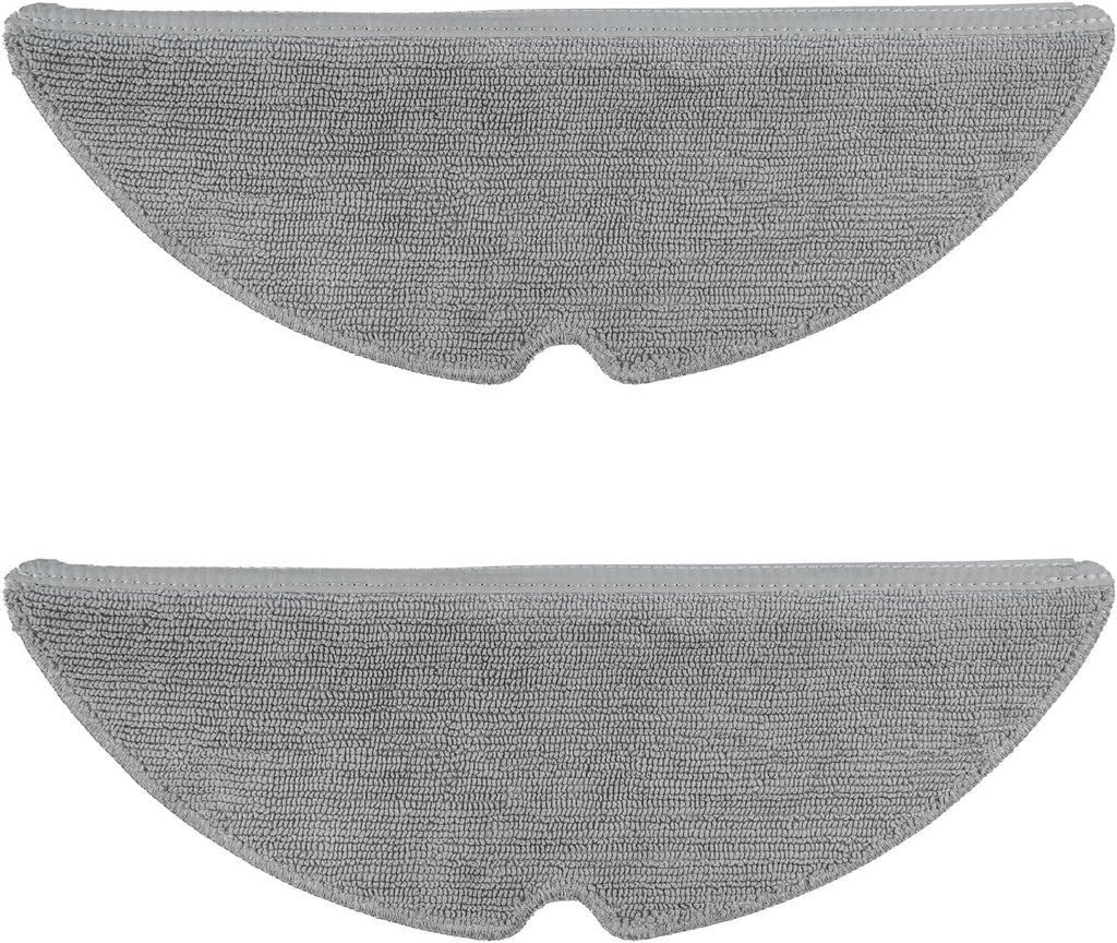 SHELIKI Compatible with D60S, D60S MAX, LiDAR Navigation Smart Vacuuming and Mopping Robot, Replacement Accessories Mop Pad (2 Packs)