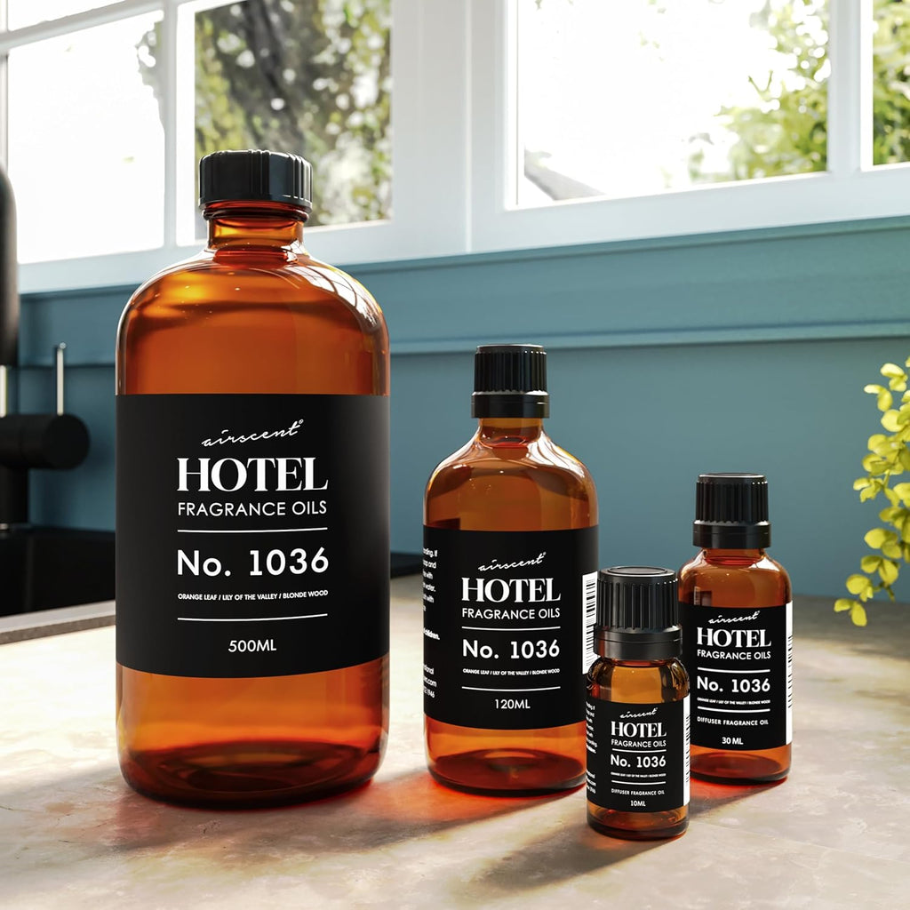 AirScent Hotel Diffuser Oil No. 1036 - Las Vegas Venetian-Inspired Scent | 500 mL Bottle for Ultrasonic Diffusers