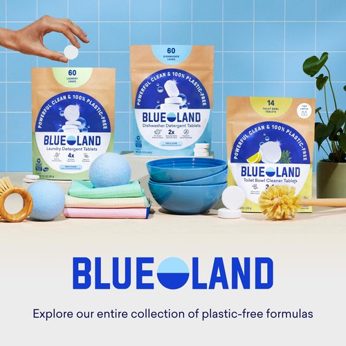 BLUELAND Cloud Cloth, 3-Pack, Reuseable Paper Towel Replacement, Natural Swedish Dish Kitchen Sponge