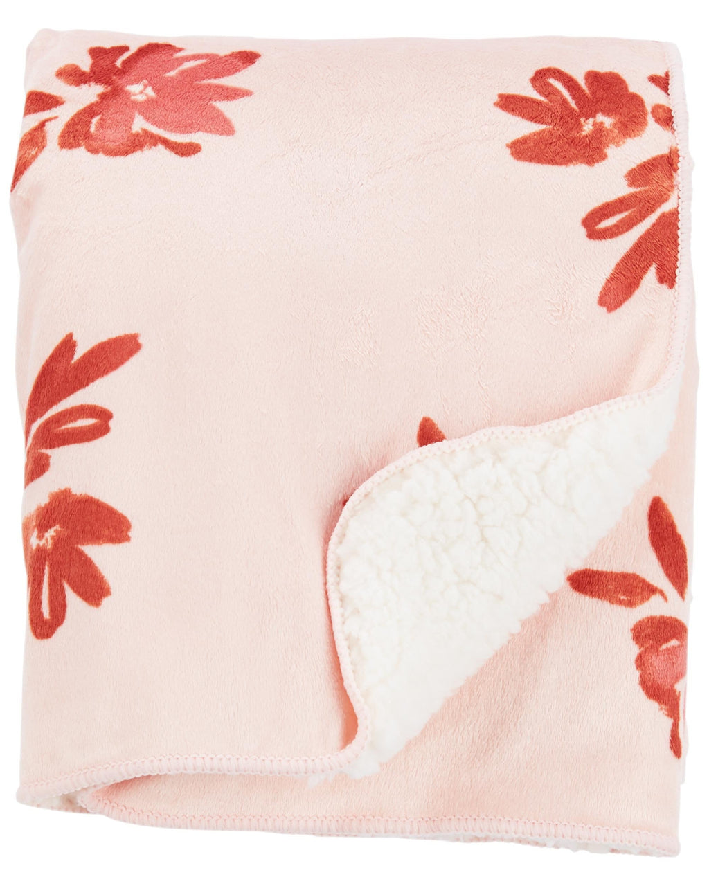 Carter's Baby Plush Blanket (Pink)