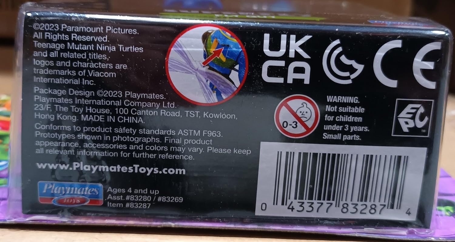 Playmates Toys | Teenage Mutant Ninja Turtles Super Fly Action Figure - 4" Collectible Toy