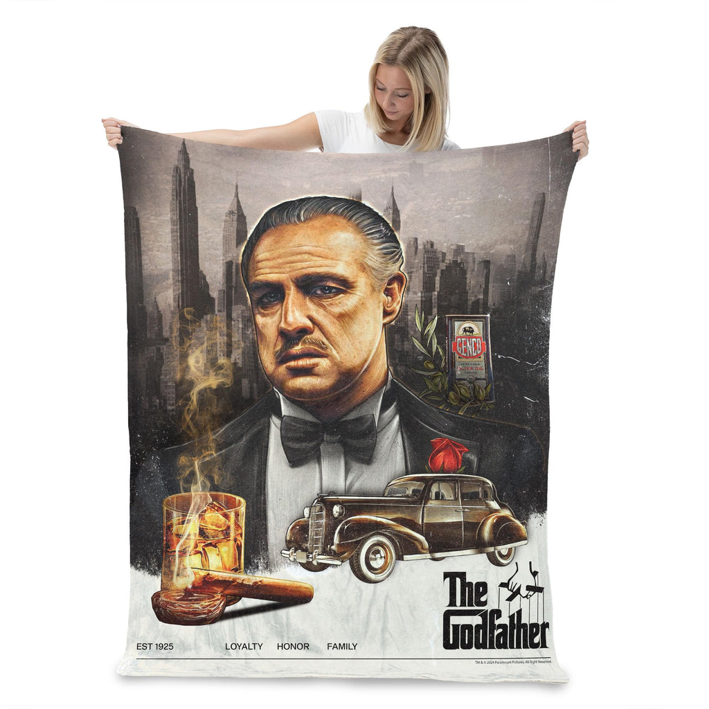NORTHWEST The Godfather Silk Touch Throw Blanket, 50" x 60", Poster