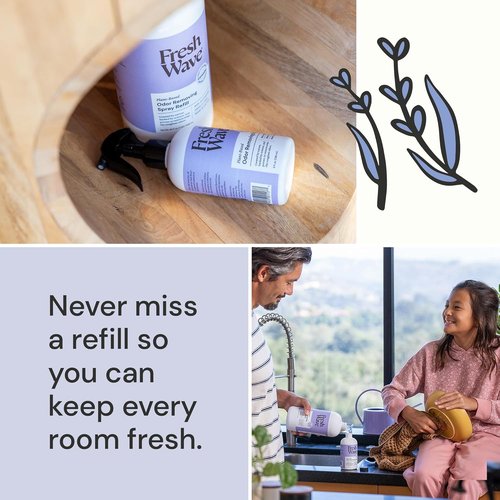 Fresh Wave Lavender Odor Eliminator Spray - Air Freshener Refill, 32 Fl. Oz.