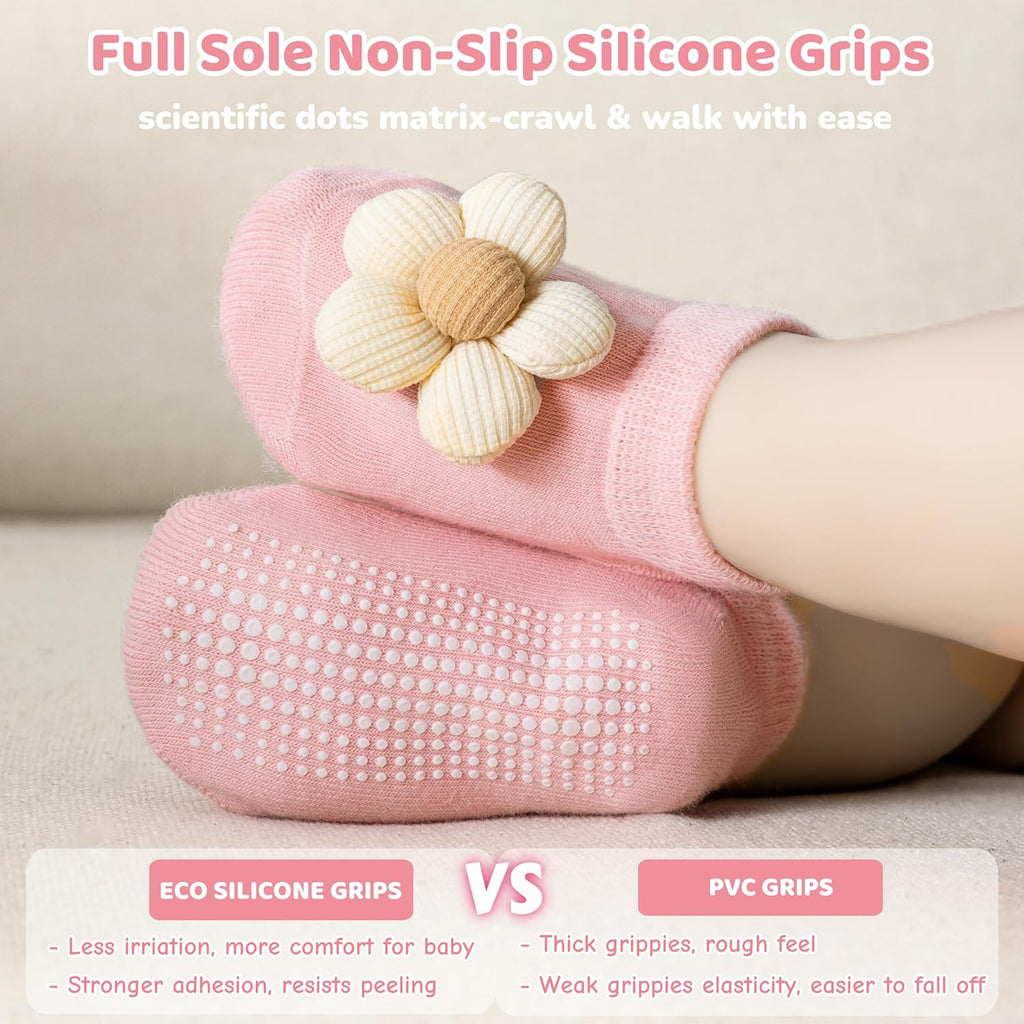 Skiennix No Show Ruffle Socks for Women - Cute Ankle Cotton Socks | 6 Pairs, Low Cut Design