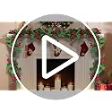 6FT Red Berry Holly Christmas Garland with Lights - Battery Operated