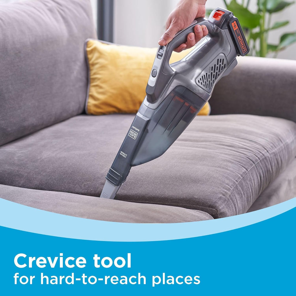 BLACK+DECKER 20V MAX POWERCONNECT Cordless Handheld Vacuum - Lightweight, Bare Tool Only