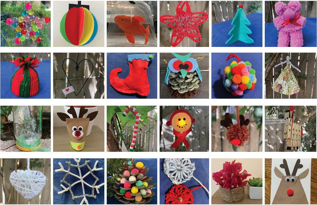 Christmas Countdown Advent Calendar - DIY Arts & Crafts Ornaments for Kids | 24 Days of Holiday Decor