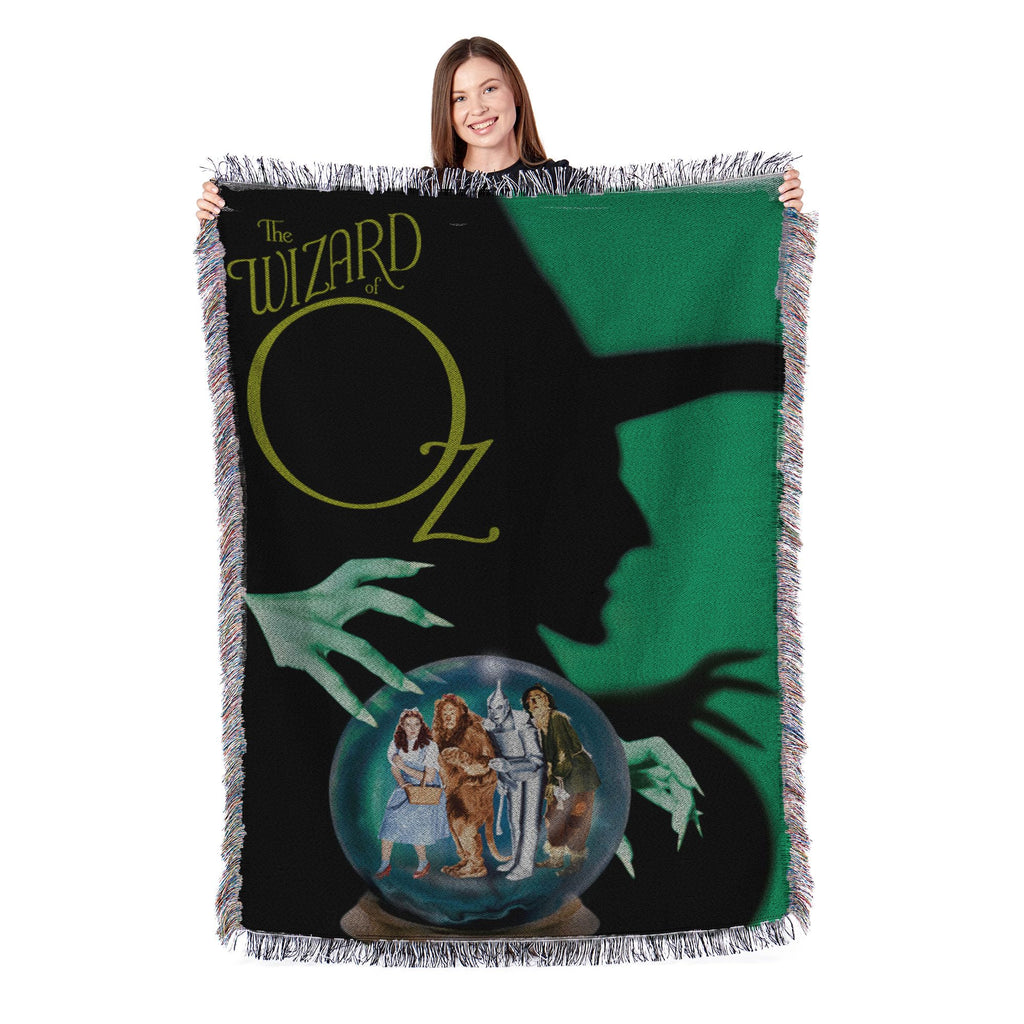 Northwest Wizard of Oz Woven Tapestry Throw Blanket, 48" x 60", Expecting Company