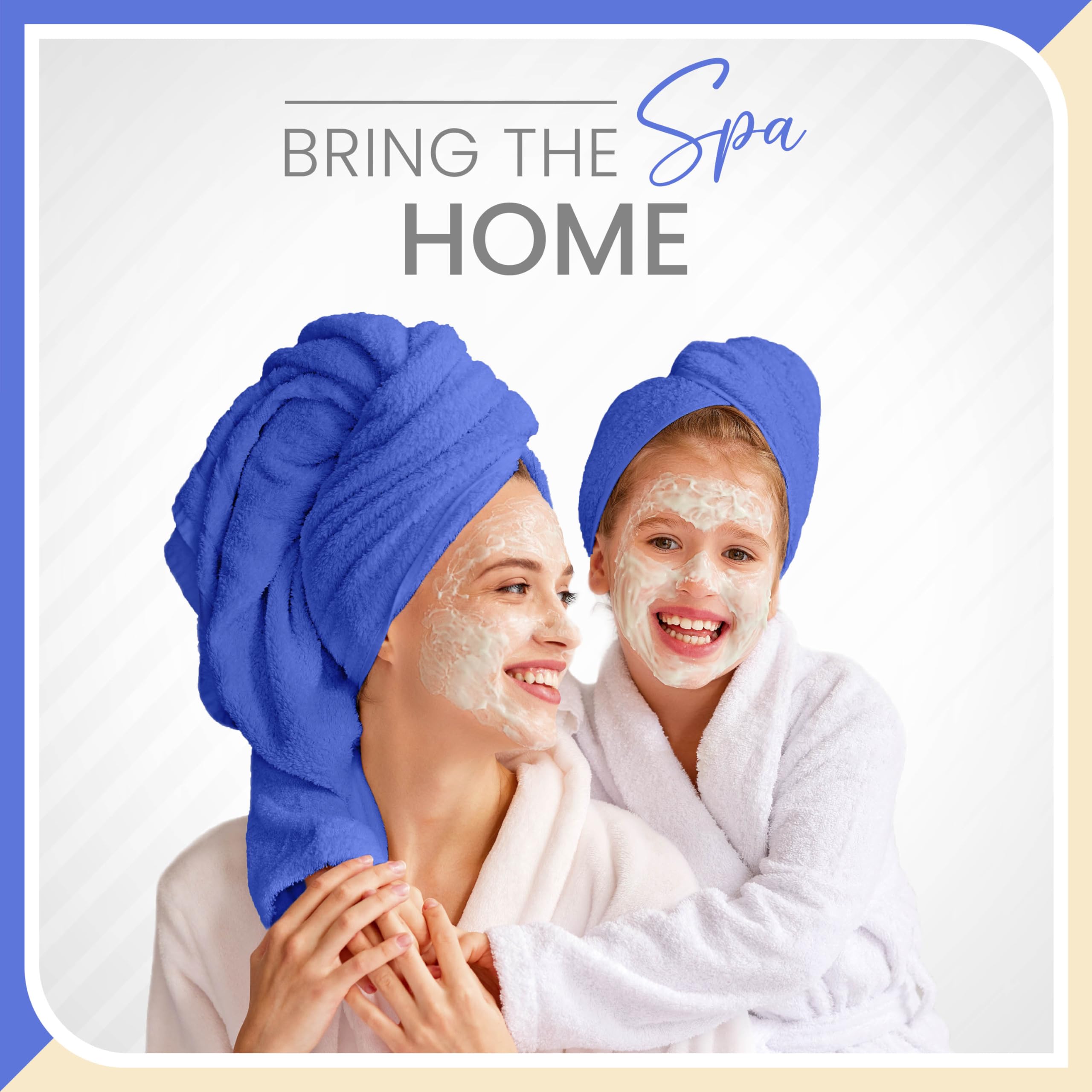 Martex 6-Piece 100% Ringspun Cotton Towel Set | Quick Dry | Super Absorbent & Soft | Lightweight | 2 Bath Towels | 2 Hand Towels | 2 Wash Cloths | Cobalt Blue