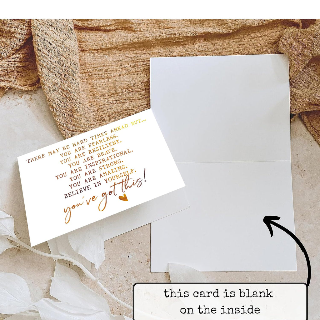 PUGAILA Heartfelt Encouragement&Support Card, Sympathy, Get Well, Affirmation, Positive Sobriety, Thinking of You, Speedy Surgery Recovery Card&Gift for Family Friend Coworker Cancer Patients