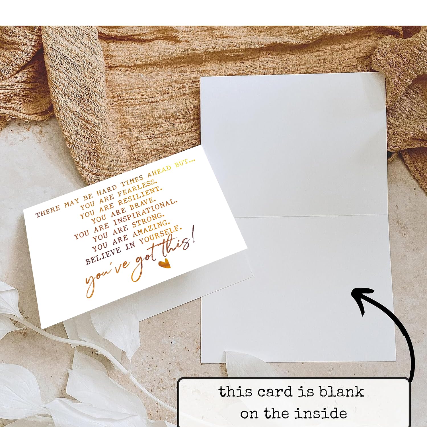 PUGAILA Heartfelt Encouragement&Support Card, Sympathy, Get Well, Affirmation, Positive Sobriety, Thinking of You, Speedy Surgery Recovery Card&Gift for Family Friend Coworker Cancer Patients