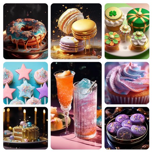 Edible Glitter by [Brand Name] - Silver Drink Glitter for Food, Cupcakes, and Cocktails | Kosher Halal Certified