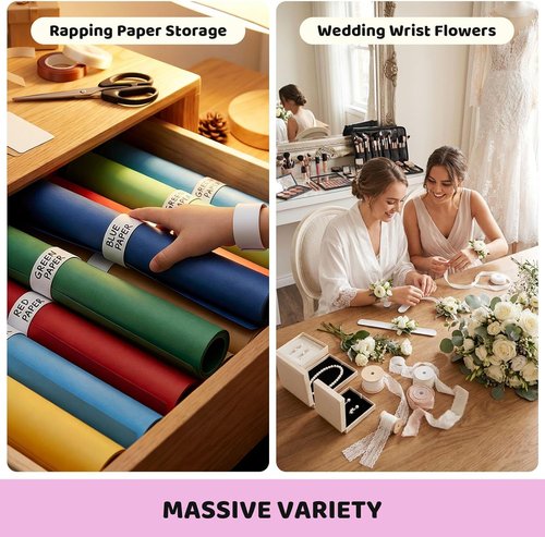LovesTown 48PCS Slap Bracelets - Blank White Party Wrist Bands for Kids' Birthday Favors & Crafts