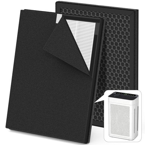 AP300 Replacement Filter Compatible with DBFIT AP300 Air Purifier, 3-Stage Double-Sided Filters for Home Large Room up to 3000sq.ft with Washable Pre-filter, 2 Pack