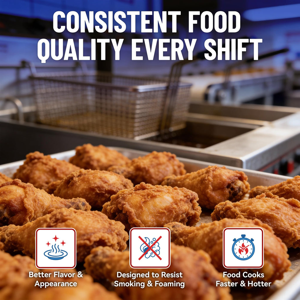 MirOil L103 Fry Powder Oil Stabilizer and Filter Aid, Case of 3 Gallons of Fry Powder, Remove Fryer Oil Contaminant, Save Grease & Remove Carbon Deposits, Reduce Usage, Deep Fryer Cooking Grease Saver