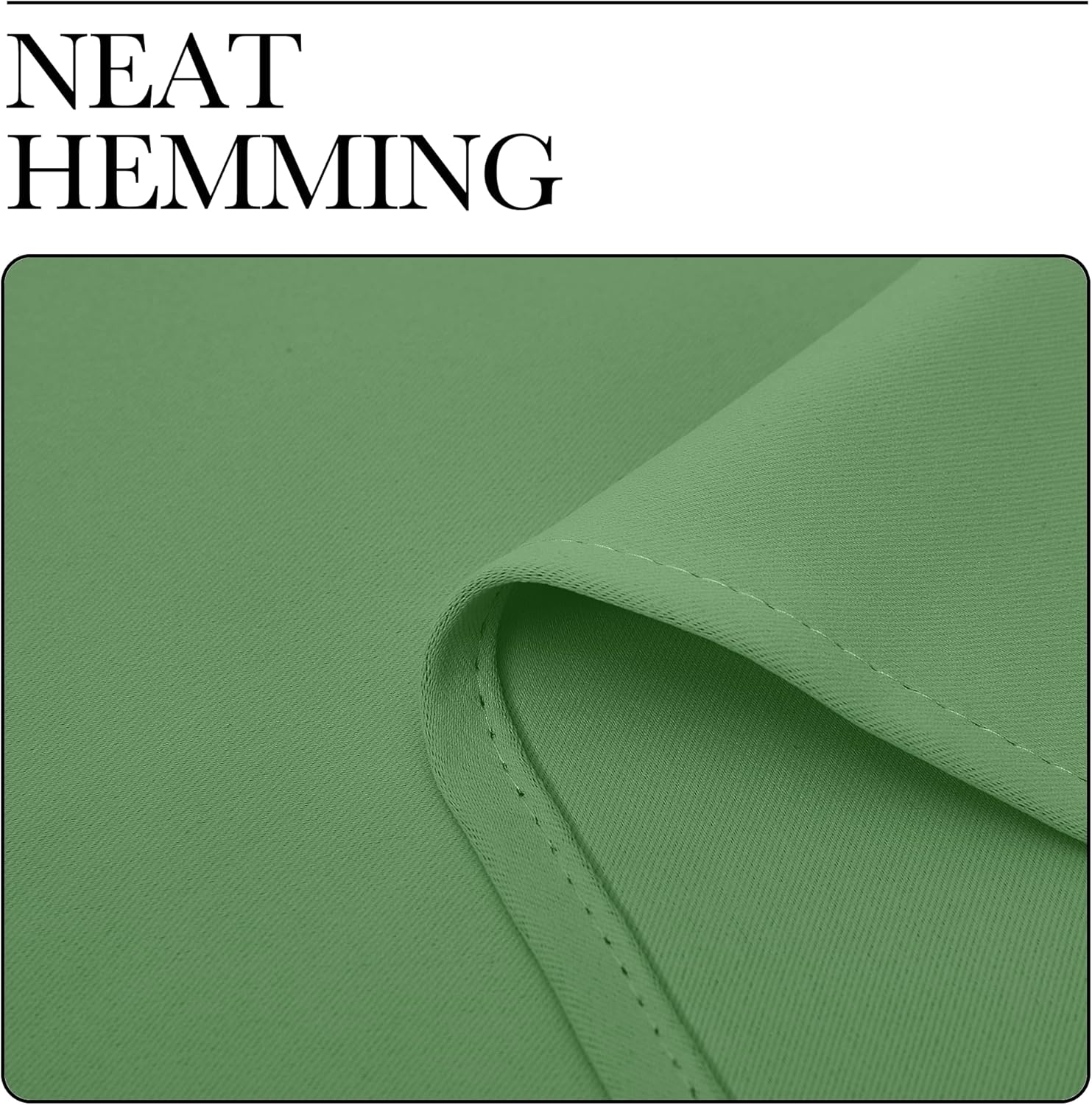 NICETOWN Room Darkening Curtains - 63" Long Thermal Insulated Blackout Drapes | Forest Green, Set of 2