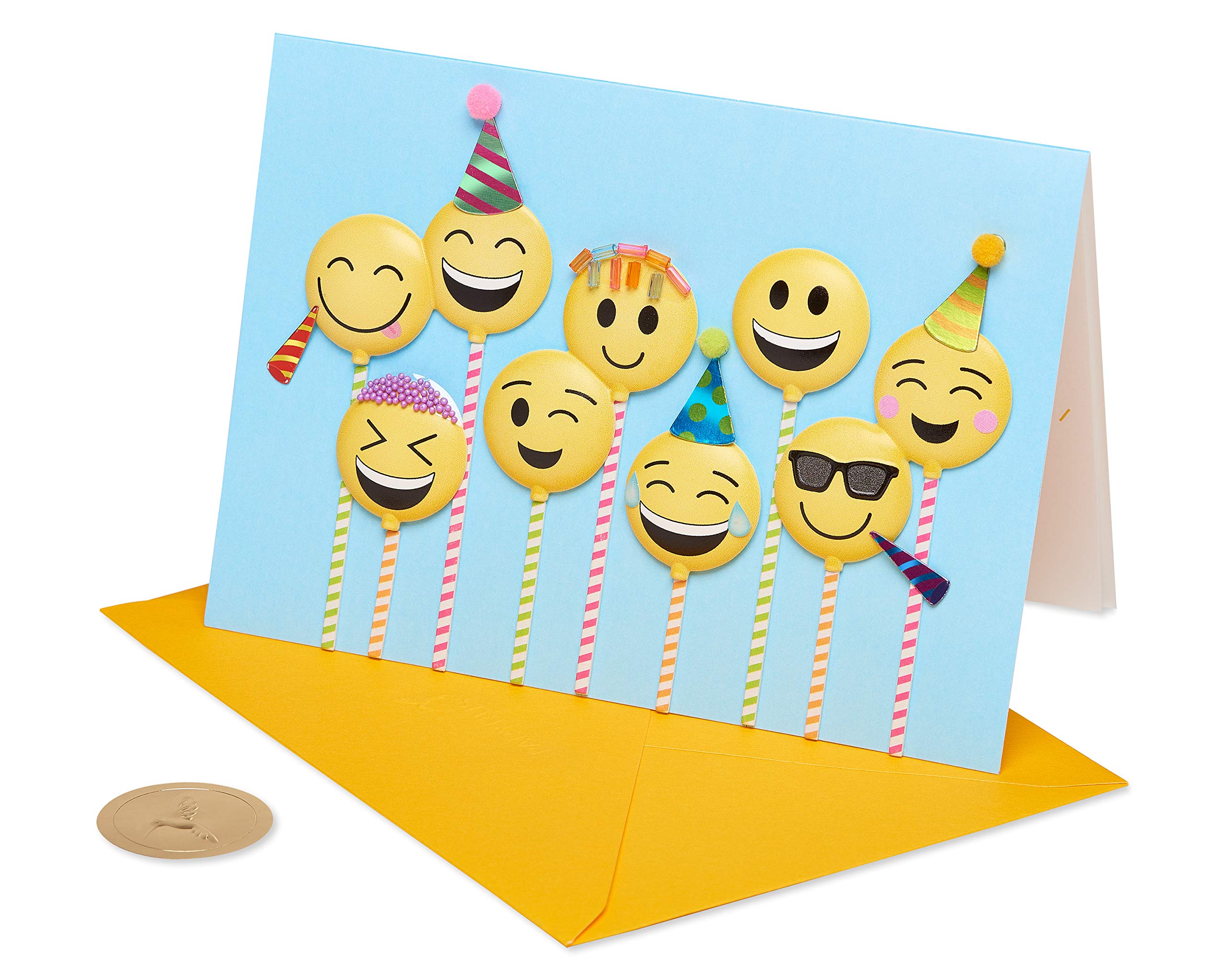 Papyrus Birthday Card for Kids (Only Happy Faces)