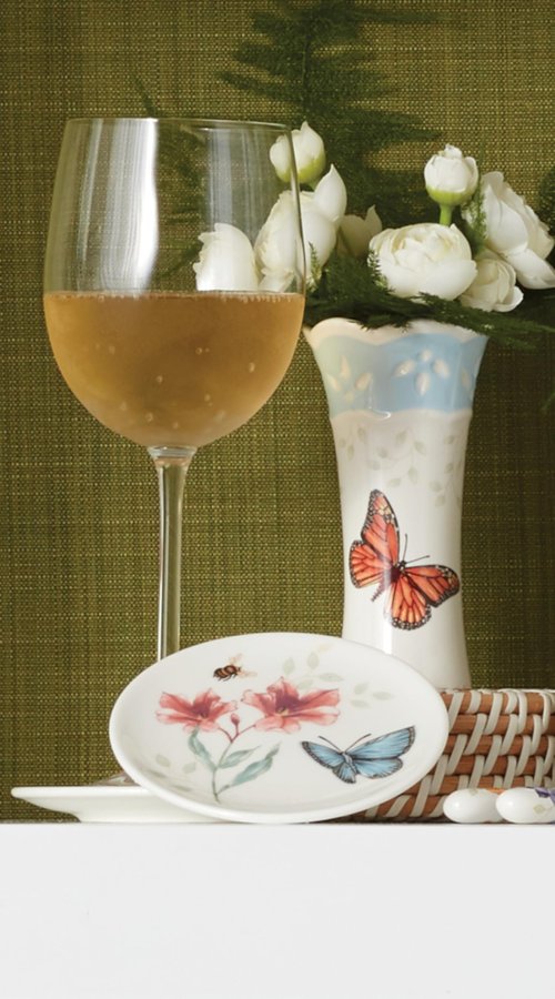Lenox Butterfly Meadow 2-Piece Coaster Set, 0.35 LB, Multi