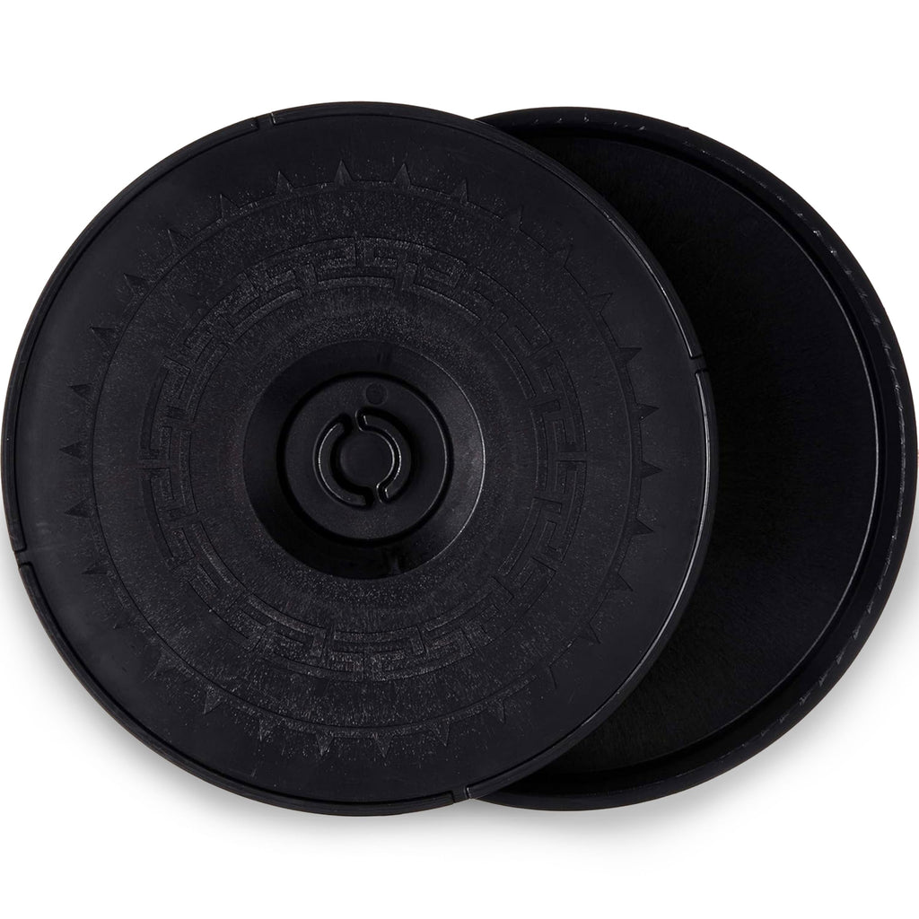Carlisle FoodService Products Jumbo Server Tortilla Server with Insulated Lid for Kitchens, Restaurants, Catering, Plastic, 12.75 X 2.625 Inches, Black