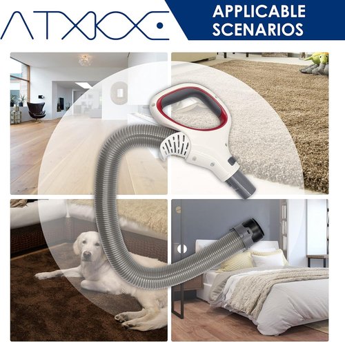 ATXKXE Vacuum Hose Handle Replacement - Compatible with Shark Rotator Models NV500-NV520 | Red, 1 Pack