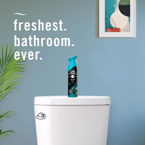 Febreze Air Mist Air Freshener Spray, Odor-Fighting Room Spray, Air Fresheners for Home and Bathroom and Kitchen, Aerosol Can, Unstopables Fresh Scent, Multicolor, 8.8oz (Pack of 3)