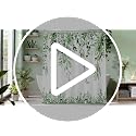 Green Eucalyptus Shower Curtain - 120gsm Heavy-Duty, 72x72 Inch - Green1