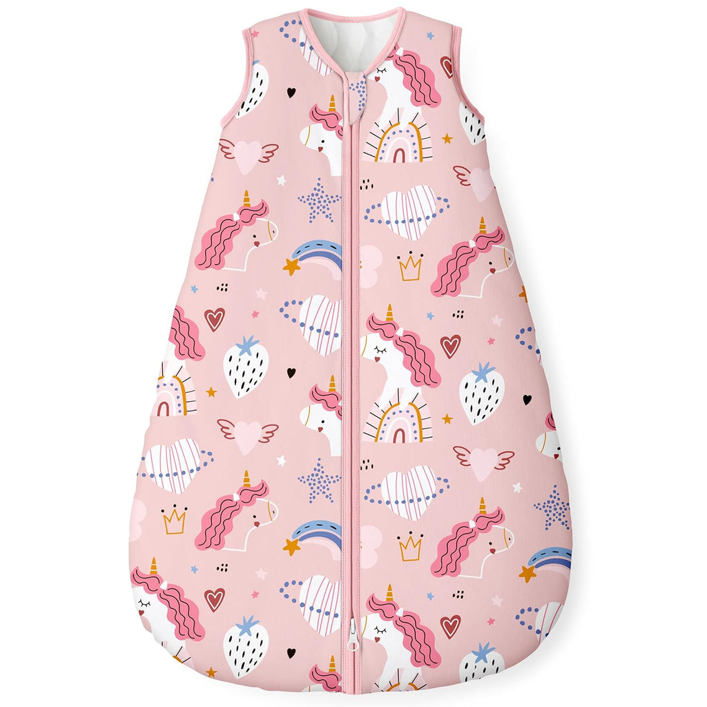Yoofoss Baby Sleep Sack - 1.5 Tog Organic Cotton Wearable Blanket for Infants 0-6 Months | Soft & Warm