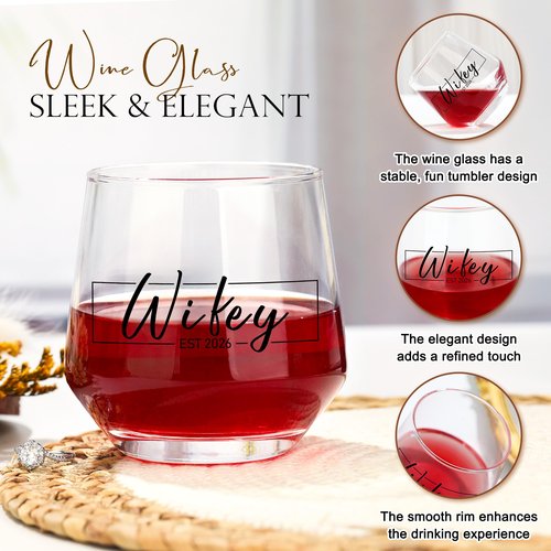 YENCHORN Wedding Gifts for Couples Mr and Mrs Gifts Wedding Gift for Newlyweds Bridal Shower Gift for Bride and Groom Just Married Presents for Hubby and Wifey Newly Wed Presents for Him and Her