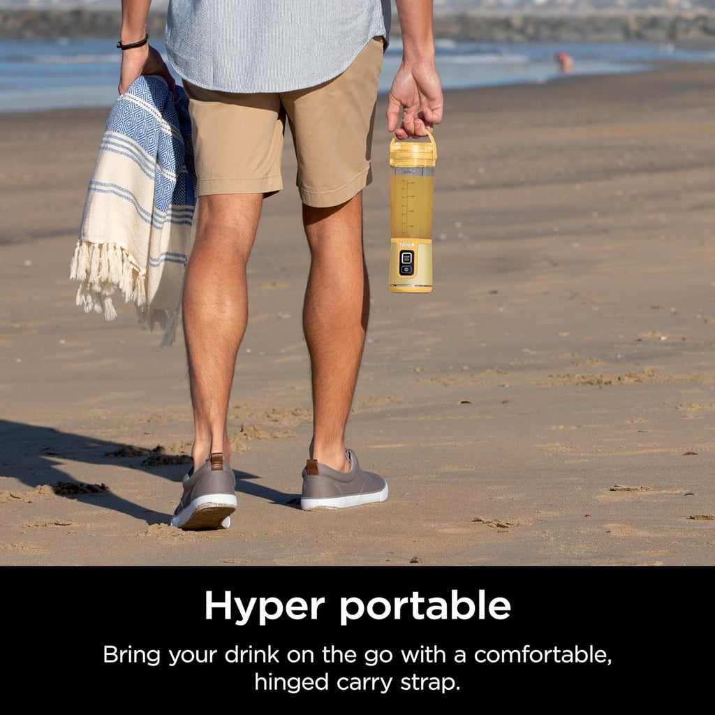Ninja Blast Portable Blender - Cordless 18oz Personal Blender for Smoothies & Shakes | BPA-Free, USB-C Rechargeable, Leakproof Lid