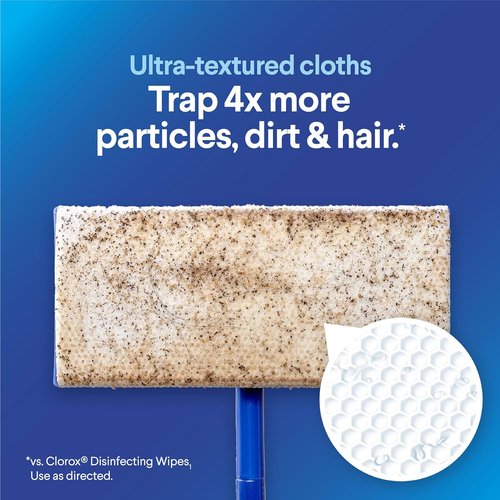 Clorox Scentiva Disinfecting Wet Mop Pads - Coconut & Waterlily | 2 Packs with 24 Refills Each