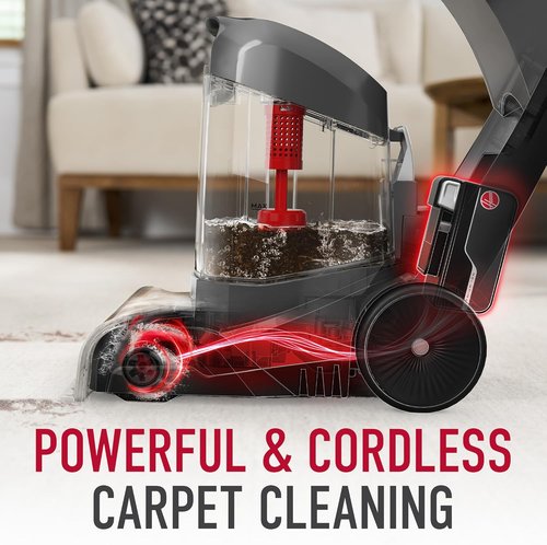 Hoover ONEPWR SmartWash Cordless Carpet Cleaner - Deep Cleaning Shampooer for a Fresh Home