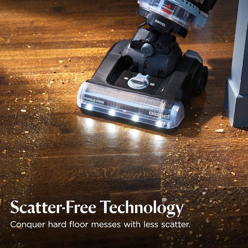 Bissell CleanView Max Vacuum - Tangle-Free Brush Roll & LED Headlights | Includes Pet Tools, Model 4072L