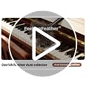 Retractable Ostrich Feather Duster, 15in Eco-Friendly Cleaning Tool