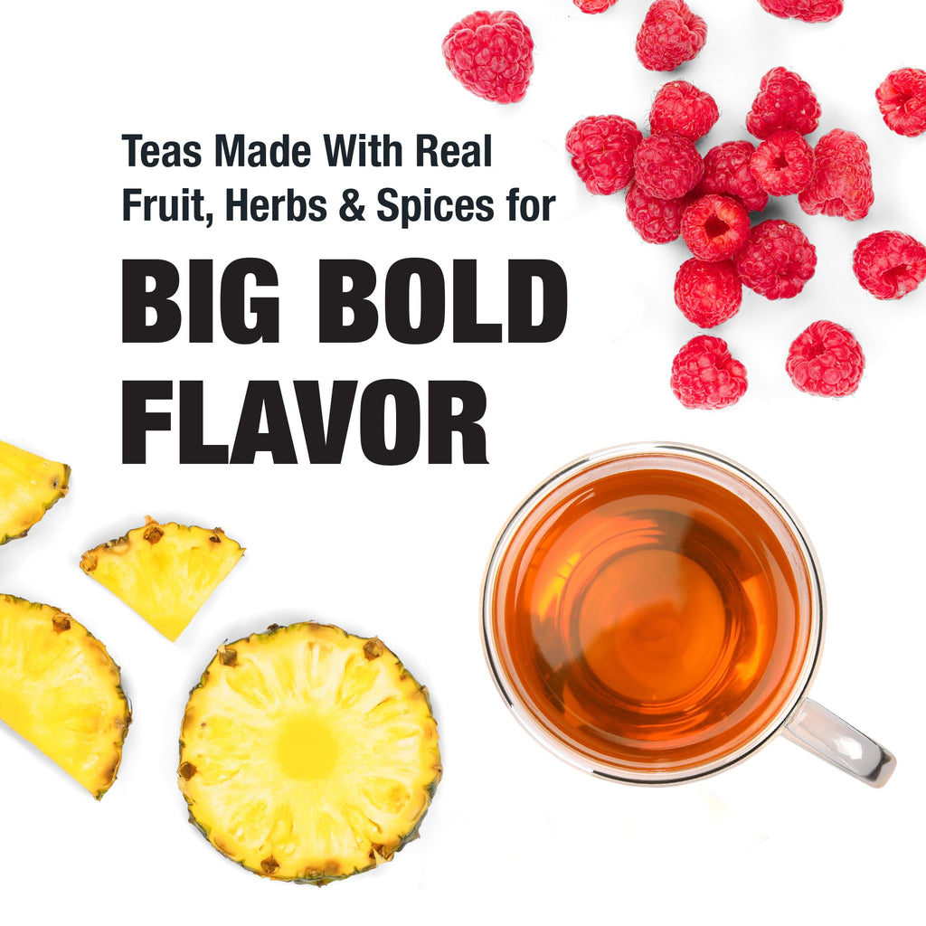 Tiesta Tea - Passion Berry Jolt, Loose Leaf, Raspberry Passion Fruit Black Tea, Premium Caffeinated Blend, Make Hot or Iced & Brews Up to 50 Cups, 4oz Refillable Tin (Pack of 6)