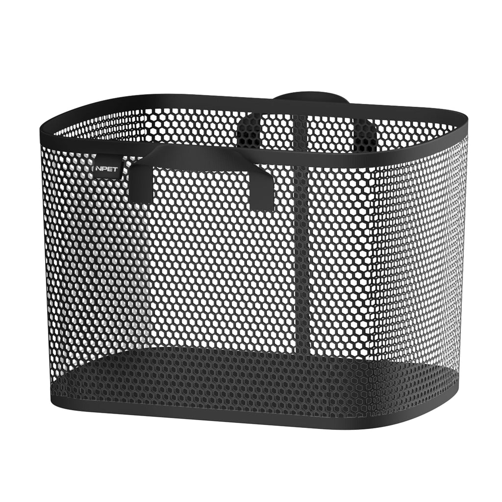 NPET 27L Laundry Basket Collapsible Laundry Hamper with PEVA Waterproof Material Clothes Bag Storage Basket Bin for Laundry,Bedroom and Domitory