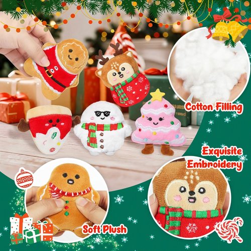 Emotional Plush Advent Calendar 2025 - 25 Mini Collectible Plushies | Unique Christmas Gift for Kids & Teens