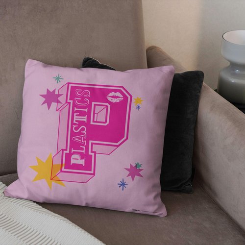 Northwest Mean Girls Pillow, 18" x 18", Go Plastics