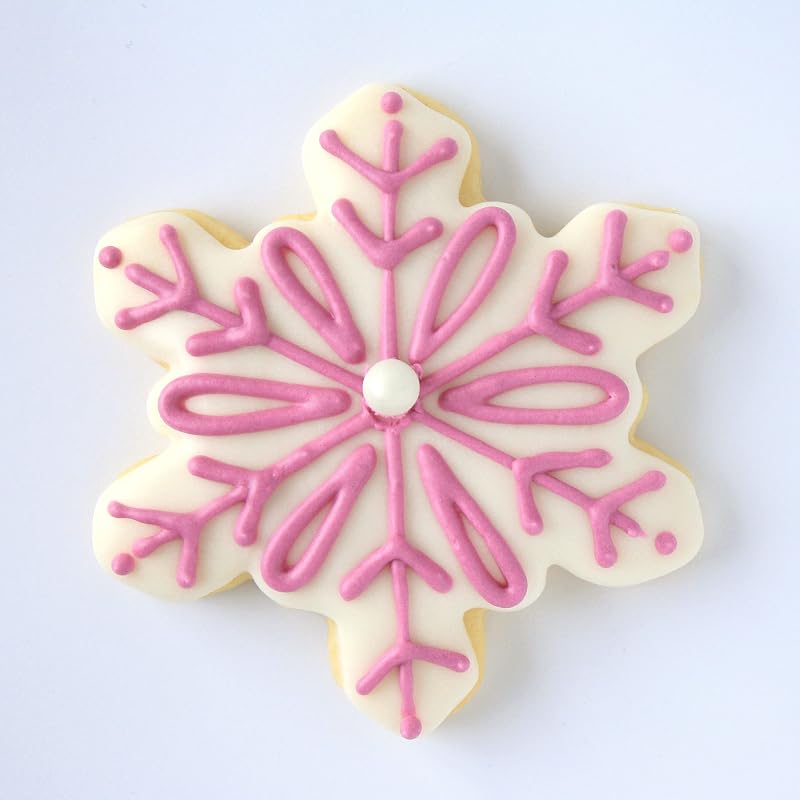 4'' Snowflake Cookie Cutter - Geometric USA Made by Ann Clark