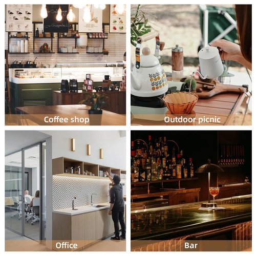 WELKOR Commercial Cup and Lid Holder with Straw Organizer,Disposable Coffee Cup Condiment Dispenser for Countertop Org, Coffee Bar, Beverage Cup, Kitchen, Breakroom (Combination Cup Holder)