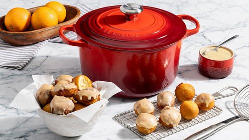 Le Creuset Enameled Cast Iron Deep Round Oven - 6.5 Qt. | Durable Sea Salt Finish