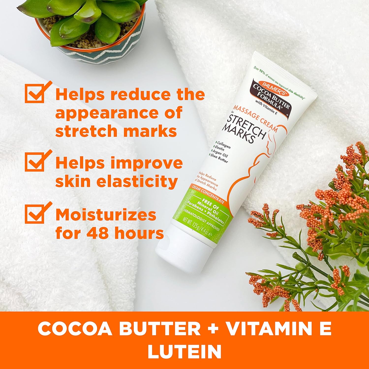 Palmer's Cocoa Butter Formula Pregnancy Skin Care Kit - Stretch Mark & Scar Treatment | 4-Piece Full Size Set