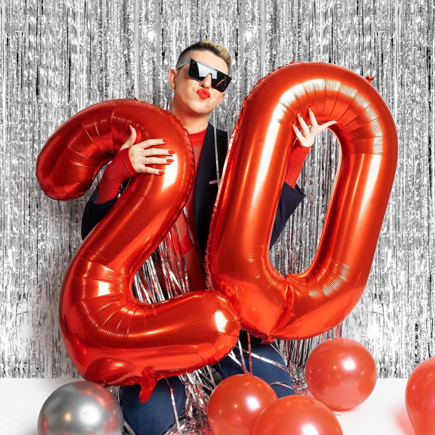 Red Number 11 Balloon - 40 Inch Birthday Decoration for 11th Birthday Parties | Perfect for Boys & Girls