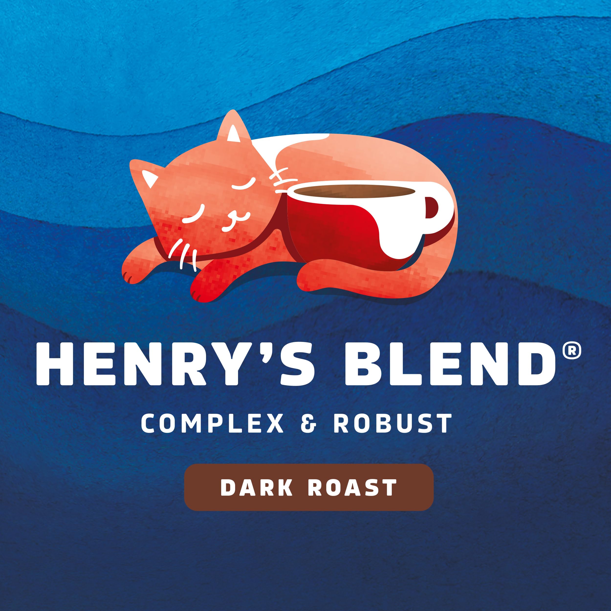 Seattle's Best Coffee Henry's Blend Dark Roast Ground Coffee, 12 Ounce (Pack of 1)