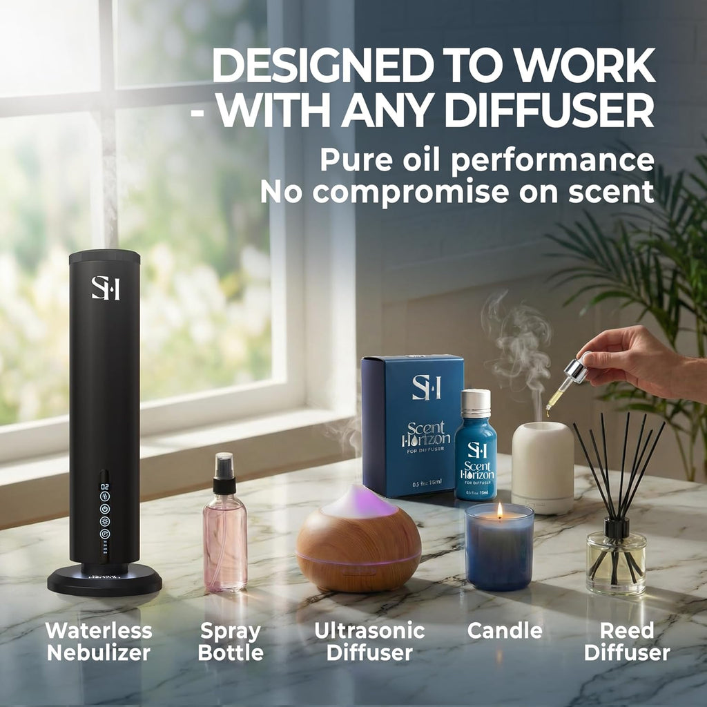 Royal Cashmere RC Hotel Diffuser Oil - 5-Star Luxury Scent | 0.5 Fl Oz (15 ml) for Ultrasonic & Waterless Diffusers