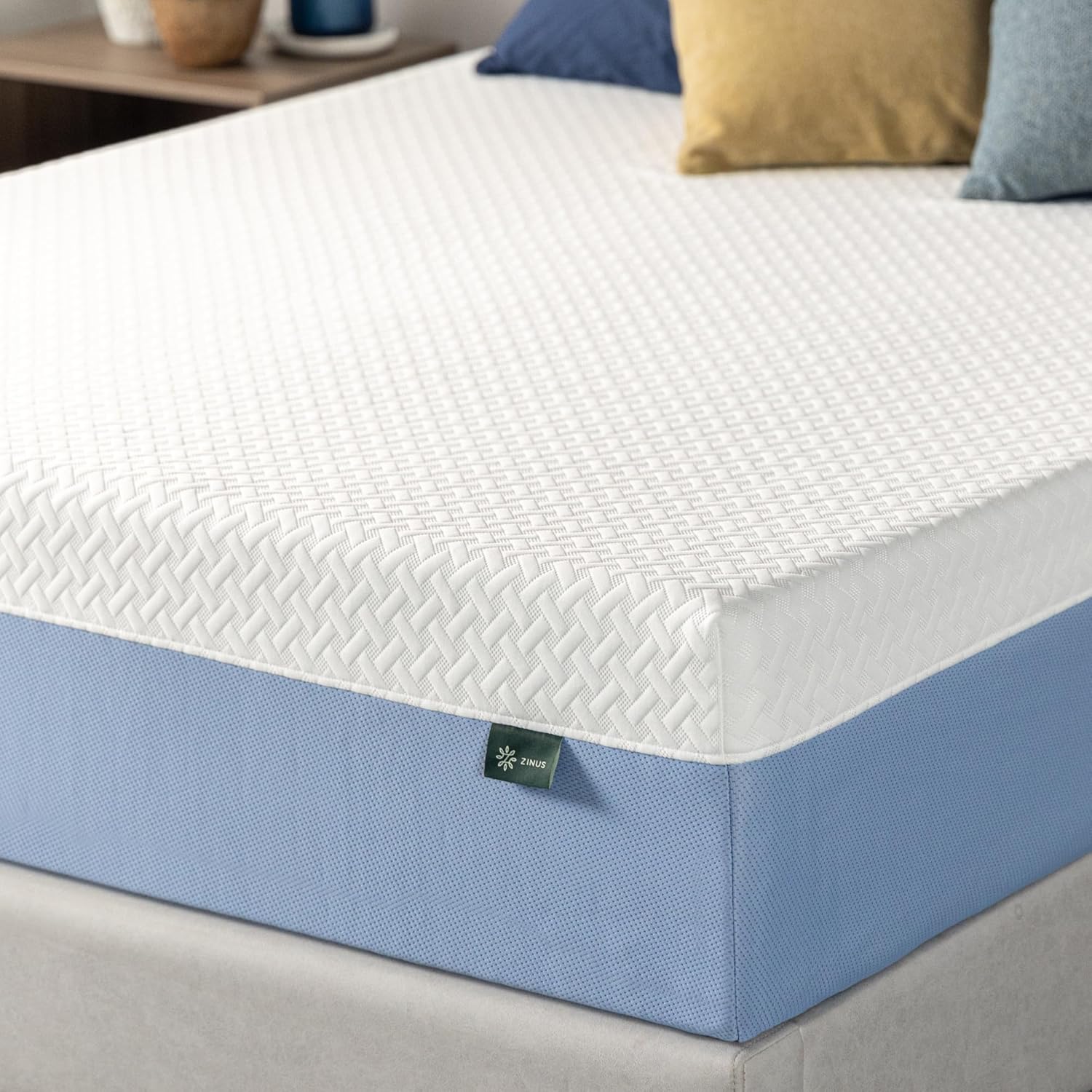 Zinus 10 Inch Full Memory Foam Mattress - Cooling Comfort, Fiberglass Free, Medium Feel, Safe Materials