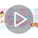 Funny Pizza & Ice Cream Cruise Door Magnets - 2PCS