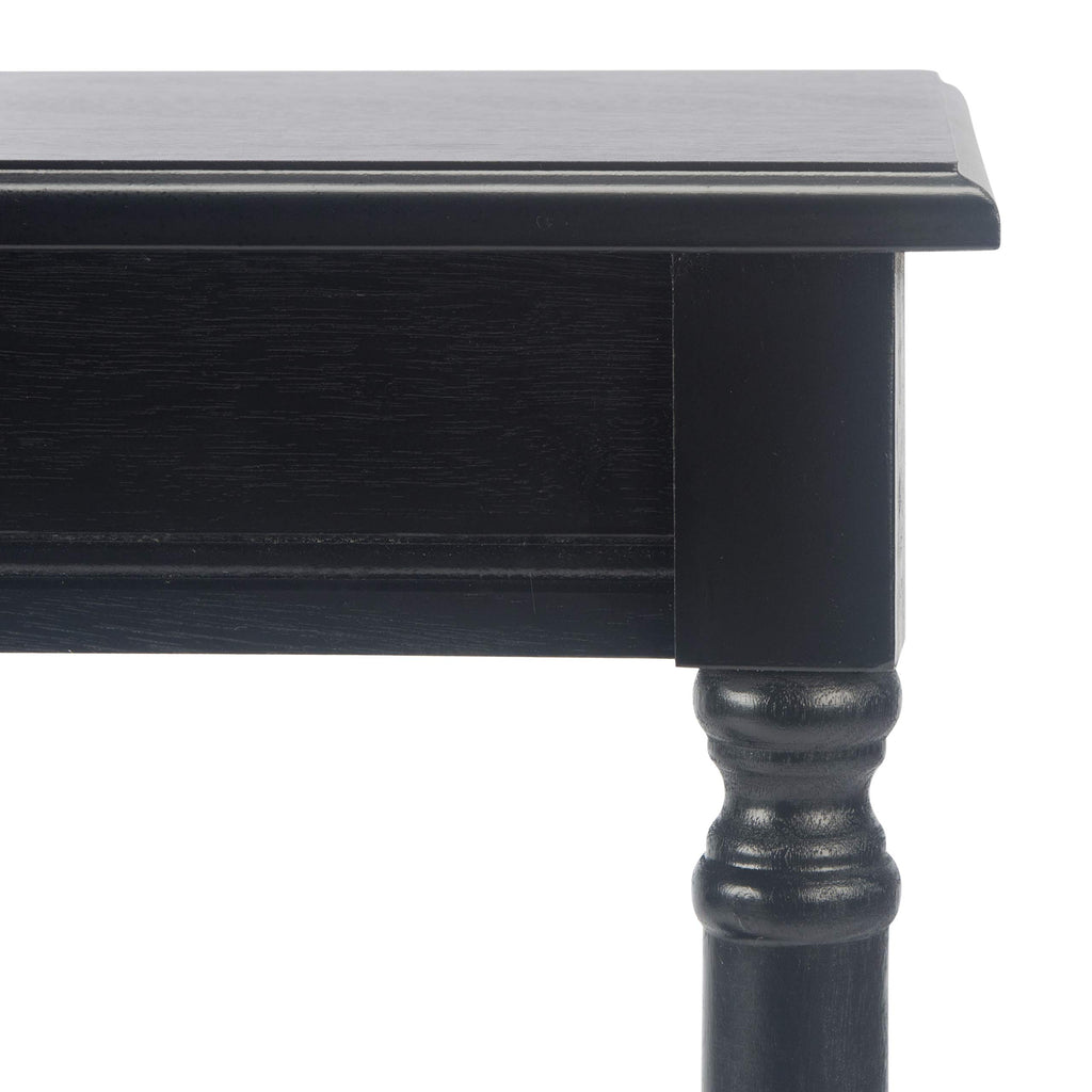 Safavieh Home Collection Tinsley Greige Rectangular Bottom Shelf Console Table