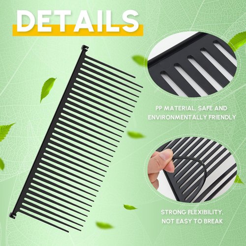 Colingmill Pleat Spacers - Replacement for Aprilaire 2400 & 5000 Air Cleaners | Black, 6 Pack