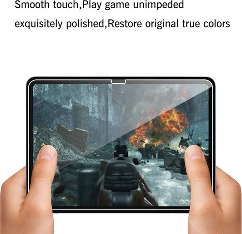 Ailun Tempered Glass Screen Protector for iPad 11th & 10th Gen | Ultra Sensitive & Face ID Compatible | 2 Pack